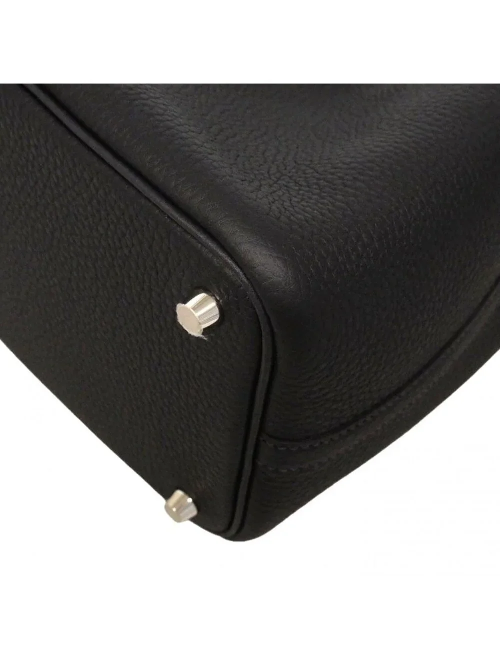 Hermes Handbag Picotin Lock Eclat PM Taurillon Clemence Blue Nuit Thailand